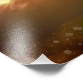 Buckyballs im interstellaren Raum schweben Fotodruck (Ecke)