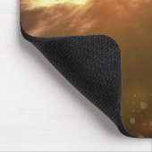 Buckyballs im interstellaren Raum schweben Mousepad (Ecke)