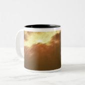 Buckyballs im interstellaren Raum schweben Zweifarbige Tasse (Vorderseite Links)