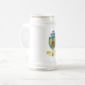 Bucuresti (Bukarest) COA Bierglas (Vorderseite Links)