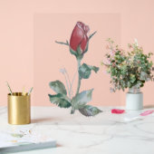 BUD-DESIGN-ROSE für Acrylzeichen Acrylschild (Hochzeit)