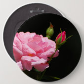 Bud einer Rose Button (Vorne & Hinten)