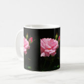 Bud einer Rose Kaffeetasse (Vorderseite Links)