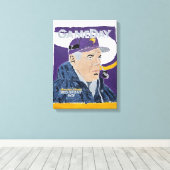 Bud Grant Leinwanddruck (Insitu (Holzboden))