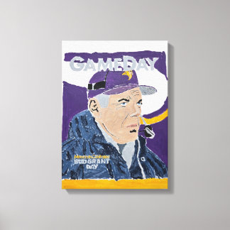 Bud Grant Leinwanddruck