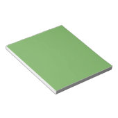 Bud green (Vollfarbe) Notizblock (angewinkelt)