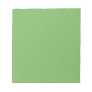Bud green (Vollfarbe) Notizblock