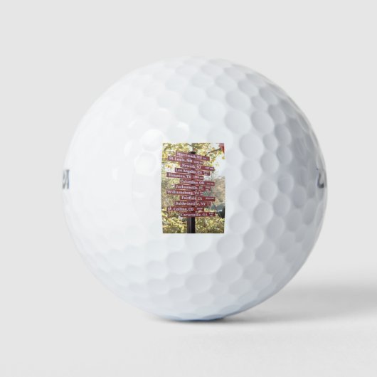 Bud Locations - Anheuser-Busch Golfball (Vorderseite)