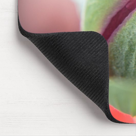 Bud of a Peony/Pfingstrosen Mousepad (Ecke)