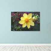 Bud und Blume Leinwanddruck (Insitu (Holzboden))