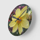 Bud und Blume Runde Wanduhr (Winkel)