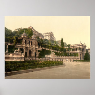Buda Castle, Budapest, Ungarn Poster