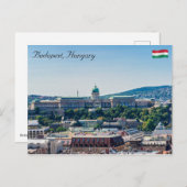 Buda Castle - Budapest, Ungarn Postkarte (Vorne/Hinten)