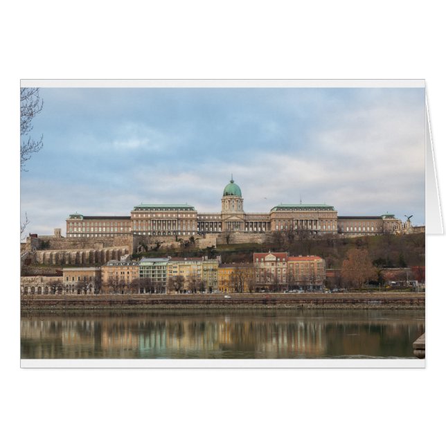 Buda Castle Ungarn Budapest am Tag (Vorderseite (Horizontal))