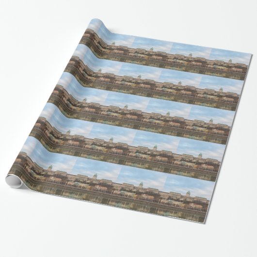 Buda Castle Ungarn Budapest am Tag Geschenkpapier (Ungerollt)