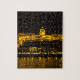 Buda Castle Ungarn Budapest in der Nacht Puzzle