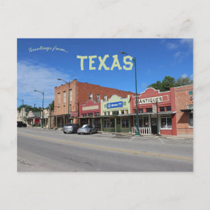 Buda Hays Landkreis Texas Postkarte