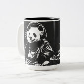 Buda Panda Zweifarbige Tasse (Vorderseite Links)