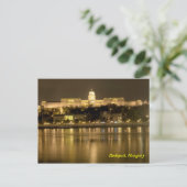 buda Schloss in Budapest, Ungarn Postkarte (Stehend Vorderseite)