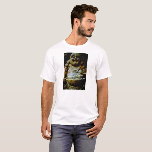 Budai: Der lachende Buddha T-Shirt (Vorne ganz)