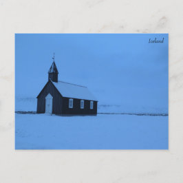 Búðakirkja Island Postkarte