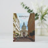 Budapes Postkarte (Stehend Vorderseite)