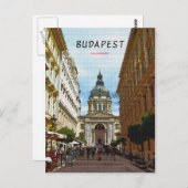 Budapes Postkarte (Vorne/Hinten)