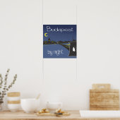 Budapest Abends Budapester Poster (Küche)