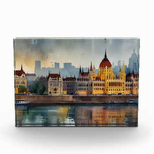 Budapest Aquarellkunst Fotoblock