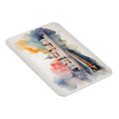 Budapest Aquarellkunst Magnet (Rechte Seite)