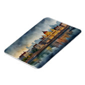 Budapest Aquarellkunst Magnet (Linke Seite)