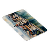 Budapest Aquarellkunst Magnet (Rechte Seite)