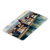 Budapest Aquarellkunst Magnet (Linke Seite)