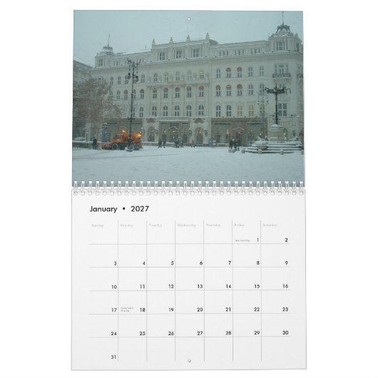 Budapest Architektur - 2015 Kalender (Jan 2027)