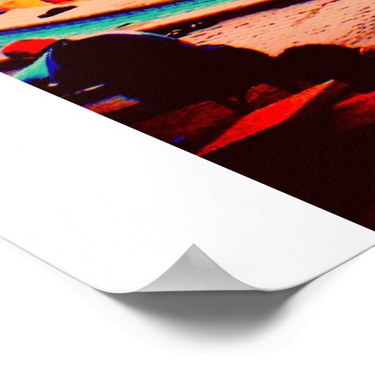 Budapest Bäder Poster (Ecke)