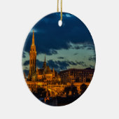 Budapest-Bild Keramikornament (Rechts)