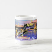 Budapest bis zum Nacht Kaffeetasse (Mittel)