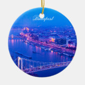 Budapest bis zum Nacht Keramik Ornament (Vorne)