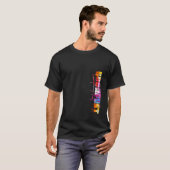 Budapest Budapester Wasserfarbe Buchstaben T-Shirt (Vorne ganz)