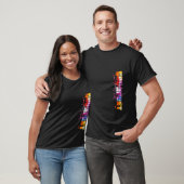 Budapest Budapester Wasserfarbe Buchstaben T-Shirt (Unisex)
