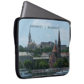 Budapest custom text laptop sleeves 2 (Vorne Rechts)