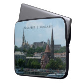 Budapest custom text laptop sleeves 2 (Vorderseite Links)