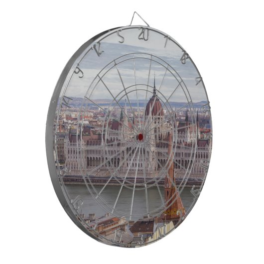 Budapest Dartscheibe (Vorderseite Links)