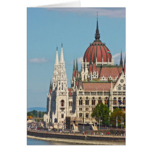 Budapest, das Gebäude des Parlaments