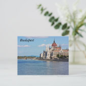 Budapest, das Gebäude des Parlaments, Budapest Postkarte (Stehend Vorderseite)