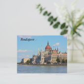 Budapest, das Gebäude des Parlaments, Budapest Postkarte (Stehend Vorderseite)