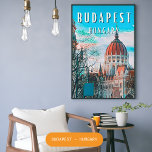 Budapest, die Donauperle Poster<br><div class="desc">Budapest ist die größte Stadt und die Hauptstadt Ungarns. Sie befindet sich unterhalb des Donaubogens zwischen dem Transdanubigebirge und der Alföld. Seine Bewohner sind die Budapester</div>