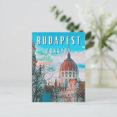 Budapest, die Donauperle Postkarte (Stehend Vorderseite)