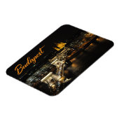 Budapest, Die Kettenbrücke von Buda Magnet (Linke Seite)