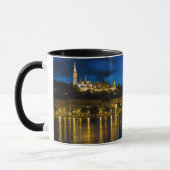 Budapest Donau Fluss Reflection Wasser bei Nacht P Tasse (Links)